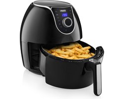Princess Digitale Family Airfryer XXL 182055 - Heteluchtfriteuse - 5,2 liter - Inclusief gratis bakvorm - 8 programma's - 1700W - Zwart - temperatuurbereik 80 tot 200°C Princess Digitale Family Airfryer XXL 182055 - Heteluchtfriteuse - 5,2 liter - Inclusief gratis bakvorm - 8 programma's - 1700W - Zwart - temperatuurbereik 80 tot 200°C