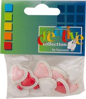 Buttons ass. 1 pk. hearts in love