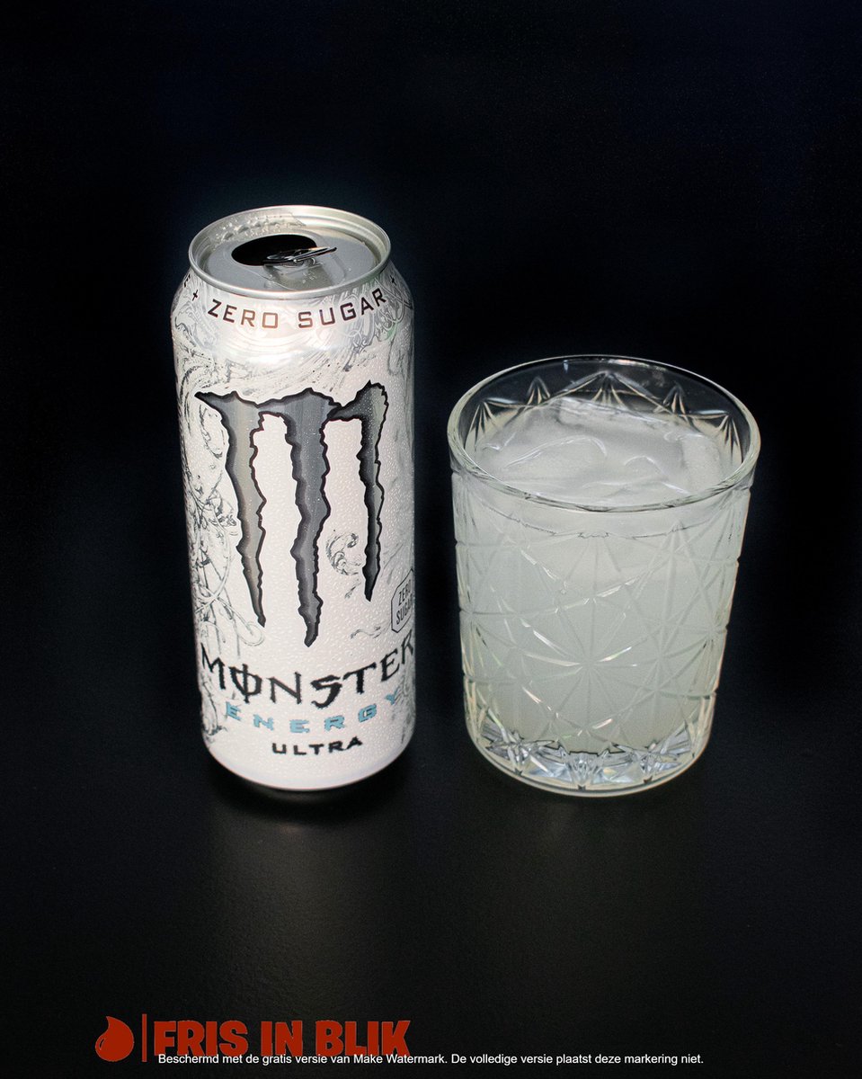 White monster promo drink