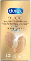 Durex Condooms Nude XL - 10 stuks - Drogist - Condooms - Drogisterij - Condooms