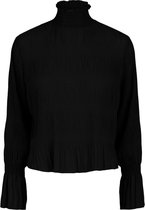 Pieces PCGAHLIA LS TOP Black Dames - Maat XL
