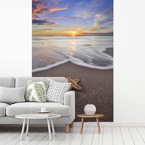 Papier Peint - Papier peint photo Etoile de Mer - Water - Soleil - Largeur 155 cm x Hauteur 240 cm