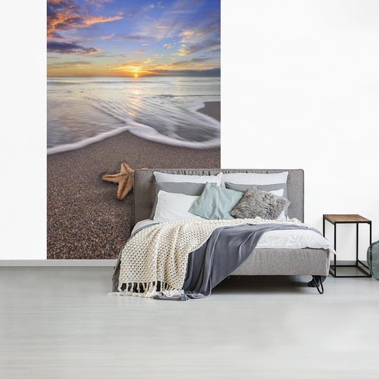 Papier Peint - Papier peint photo Etoile de Mer - Water - Soleil - Largeur 155 cm x Hauteur 240 cm