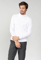DEELUXE T-shirt met lange mouwen en col KALE White