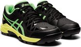 Asics Gel-Peake Sportschoenen - Maat 35.5 - Unisex - zwart/groen/geel