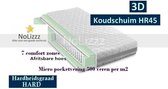 1-Persoons Matras - MICROPOCKET HR/Koudssschuim 7 ZONE 25 CM - 3D-Stevig ligcomfort - 80x210/25