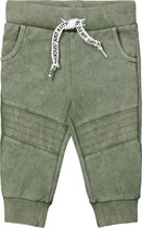 Lucky No. 7 army green washed sweatpants maat 98/104
