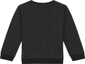 Smitten Organic Camper Bear Melange Pullover Long Sleeve