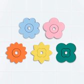 Badpuzzel - bloemen - 10 stuks