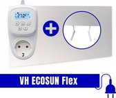 VH Ecosun Flex Elektrische Bijverwarming - infrarood - 60x120 - 600W - Atlas Wifi Thermostaat