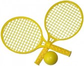 tennisset geel 3-delig 37 cm
