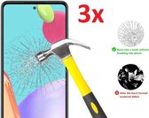 Full Cover 3D Edge Tempered Glass Screen Protector Geschikt Voor Samsung Galaxy A52s 5G - Screenprotector Ultradun Gehard Glas - Optimale Display Bescherming - Volledige Schermbesc