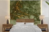 Papier peint - Papiers Papier peint photo Marbre - Motifs - Or - Largeur 300 cm x Hauteur 300 cm