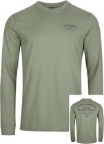 O`Neill T-shirt Mfg Good Back Ls T Shirt 1p2106 6198 Agave Green Mannen Maat - XL
