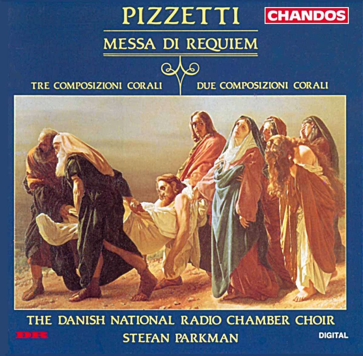 Danish National Radio Chamber Choir - Pizzetti: Messa Di Requiem (CD)