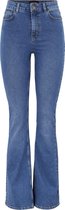 PIECES PCPEGGY FLARED HW JEANS MB NOOS BC Dames Jeans - Maat M