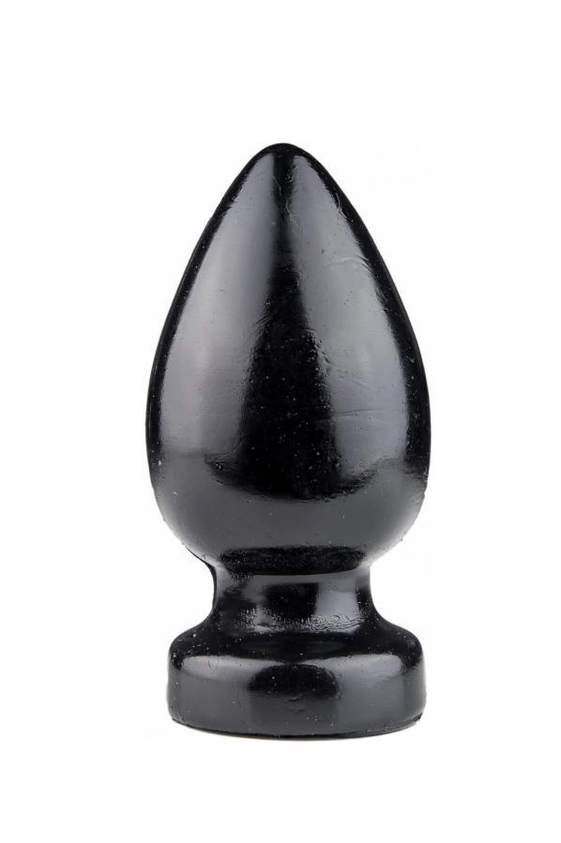 Gangbangster - Bastos - Buttplug - 12 x 6 cm - PVC - Zwart