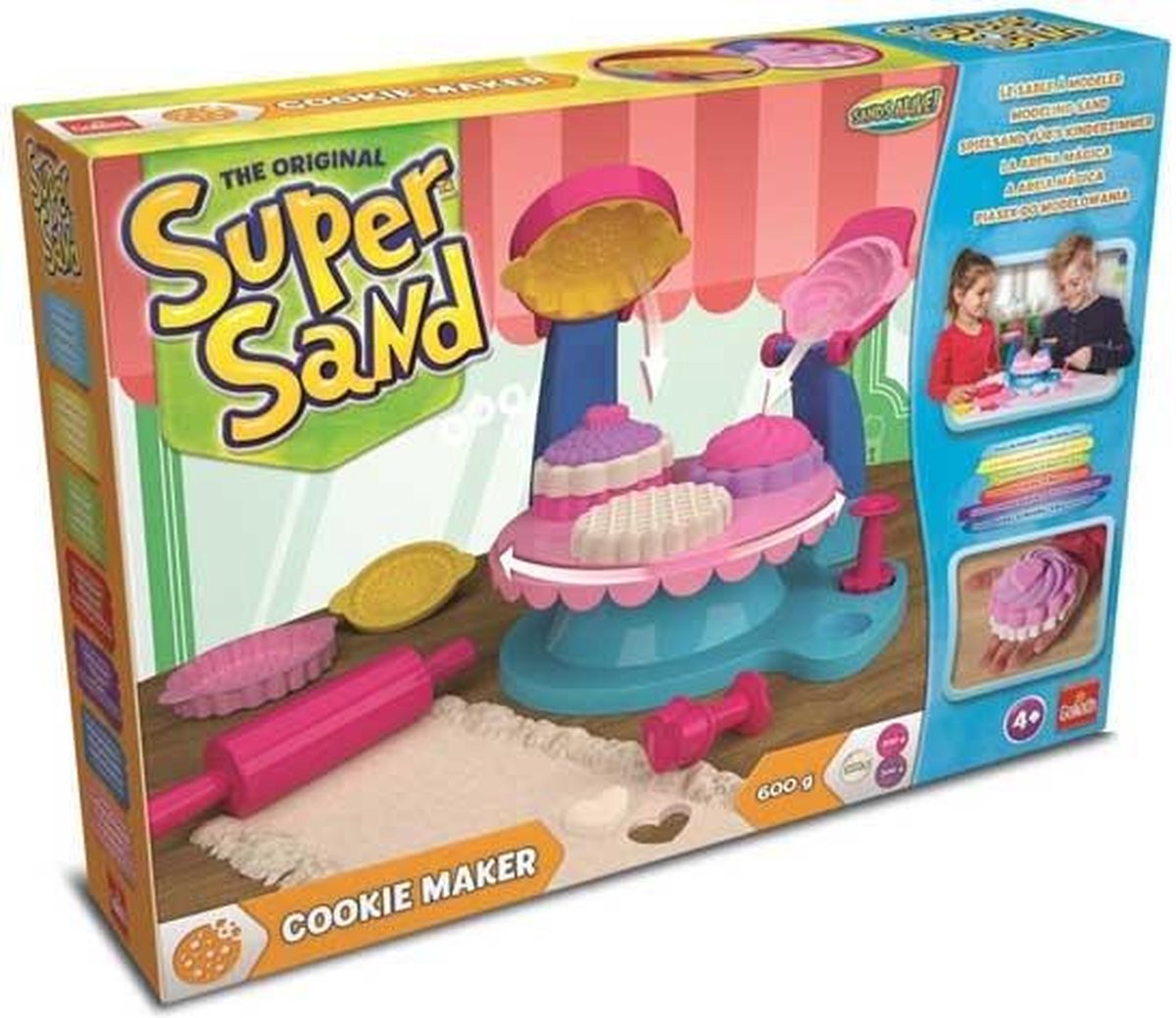 Super Sand Cookie Maker speelzand 8-delig