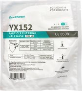 Eexi Inherent Mondkapjes Type FFP2 1 Stuk Wit - Zonder ventiel - wegwerp