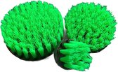 Carpet brush green hard set