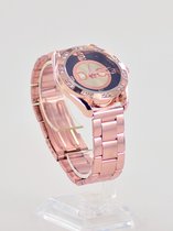 Dameshorloge DG glitter - rosé goud