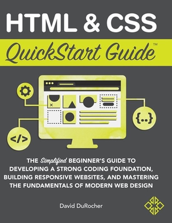 QuickStart Guides- HTML and CSS QuickStart Guide - cover