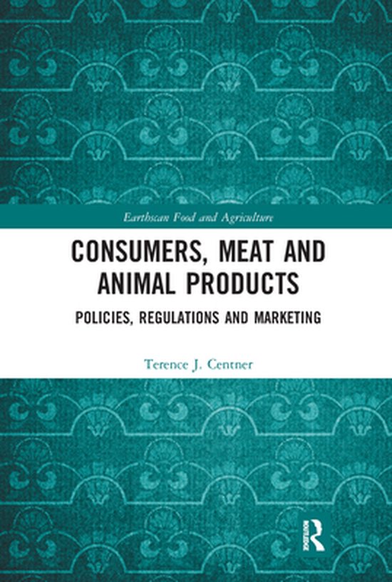 Earthscan Food and Agriculture - Consumers, Meat and Animal  ... - cover