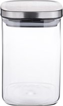 Weis - Voorraadpot - Glas - Rechthoekig - 1000 ml