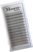 Mowny Beauty - Wimperextensions - 3D Premade Fans - 15mm 0,10mm D-krul - Natuurlijke Wimperextensions - Russisch volume