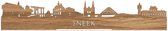 Standing Skyline Sneek Eikenhout - 40 cm - Woondecoratie design - Decoratie om neer te zetten - WoodWideCities