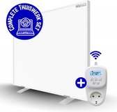 Complete Thuiswerkset - verwarming - AW infraroodpaneel 700 watt + Atlas plug-in WIFI