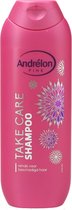 6x Andrélon Shampoo Pink Take Care 250 ml