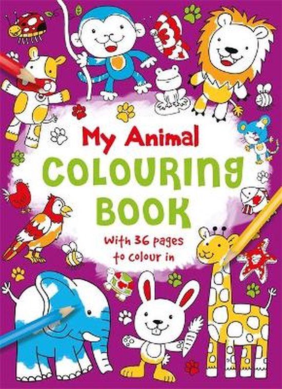 My Animal Colouring Book, Igloo Books 9781800229624 Boeken