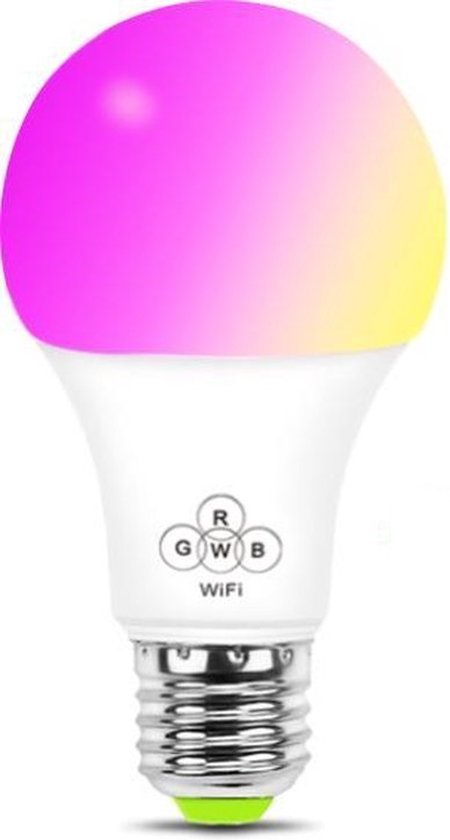Lipa B15516 4.5W wifi smart lamp / LED lamp / 16 miljoen kleuren / Bediening  met... | bol.com