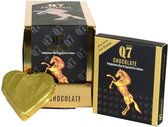 Chocolade Hart kruidenmix - Turkse kruiden melange  - Chocolate Herbal Heart - Box | Gold Q7