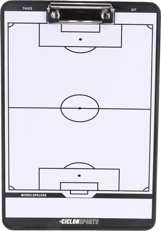 Voetbal - Magneetbord - Coachbord met voetbal notitieblok en accessoires -... | bol.com