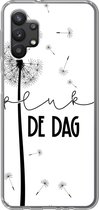 Coque Samsung Galaxy A32 5G - Citations - Carpe diem - Pissenlit - Siliconen