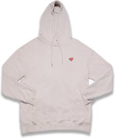 "Coração" Oversized Hoodie Beige S