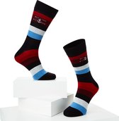 McGregor Sokken Heren | Maat 41-46 | Anchor Stripe Sok | Donkerblauw Grappige sokken/Funny socks| Zeilen
