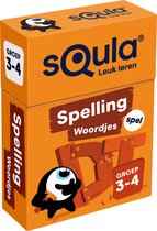 sQula Spelling / Woordjes Groep 3-4 Educatief Kaartspel