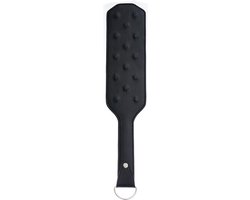 Nooitmeersaai - Leren paddle met spikes - 38 cm