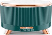 Serenity Geurwolkje® Diffuser Marmer, Rosé goud, groen 500 ML - Geurverspreider - Luchtbevochtiger - Vernevelaar