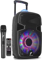 Fenton FT12JB mobiele speaker 700W met ingebouwde accu en Jelly Ball lichteffect. Incl. dr