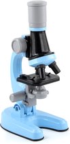 Prescope Microscoop voor Kinderen - Biologie - Educatief speelgoed - Vergroting 100x / 400x / 1200x - Blauw