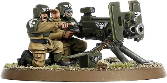 X3 Armes Lourdes Cadianes – Plastique Warhammer 40K – Astra Militarum