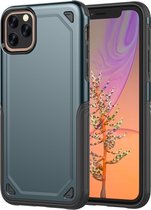 Mobiq Extra Beschermend Armor Hoesje iPhone 11 Pro - Schokbestendig beschermhoesje iPhone 11 Pro - Stootvast met TPU en Polycarbonaat - Backcover case met hard back voor Apple iPho