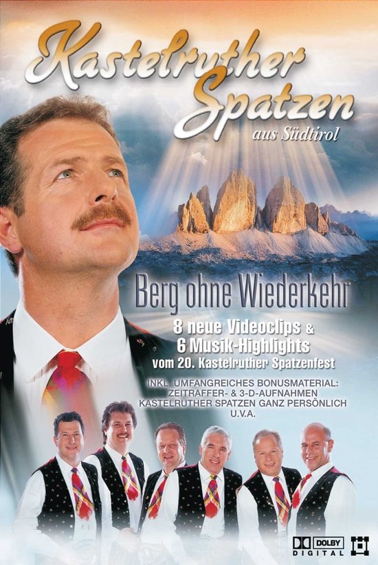 Cover van de film 'Kastelruther Spatzen - Berg Ohne Wiederkehr'