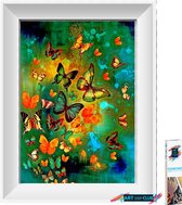 Artstudioclub®  Diamond painting volwassenen 30*40cm  vlinder
