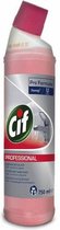 Cif Pro Formula Sanitair Ontkalker - Krachtige Ontkalker voor Toilet en Sanitair - 2 x 750 ml