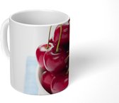 Mok - Kers - Kom - Blauw - 350 ML - Beker